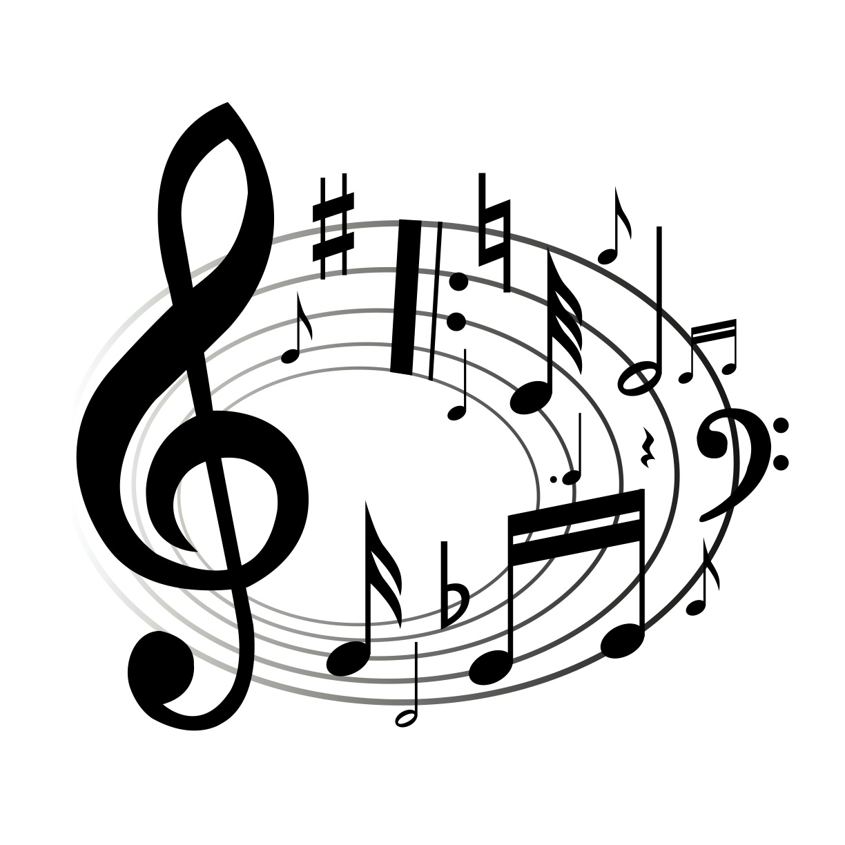 music notes