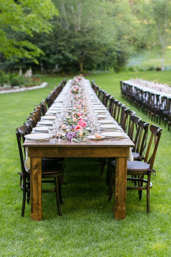 Colorful + Whimsical Garden Wedding - Elizabeth Anne Designs_ The Wedding Blog